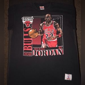 80s Vintage Michael Jordan Nutmeg 1989 Chicago Bulls T-Shirt